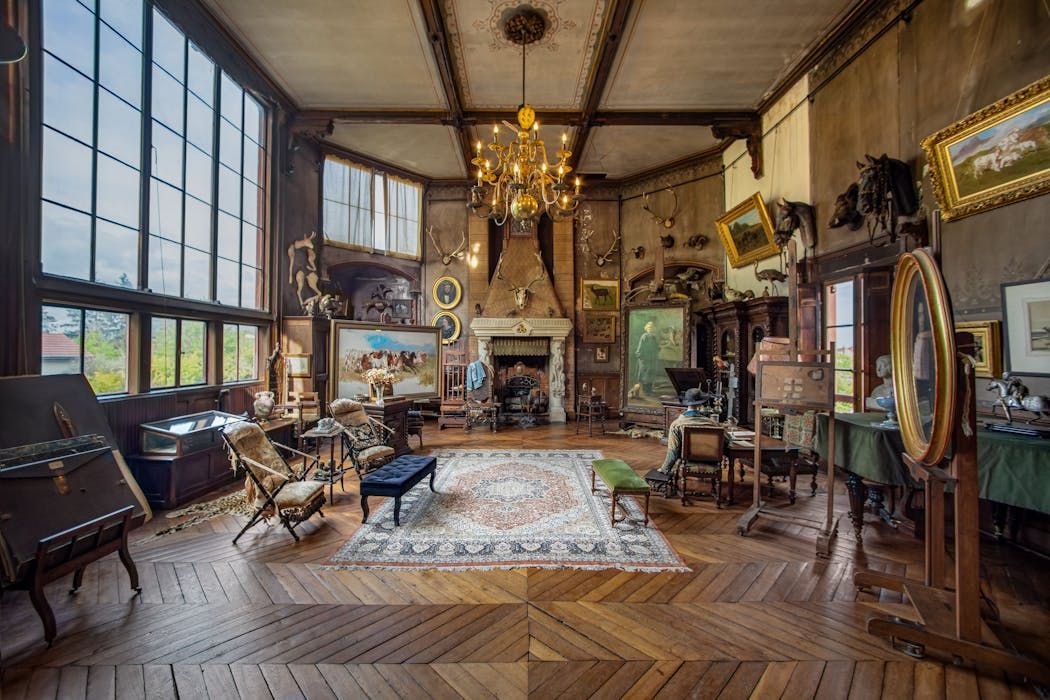 L’atelier de Rosa Bonheur, conservé intact